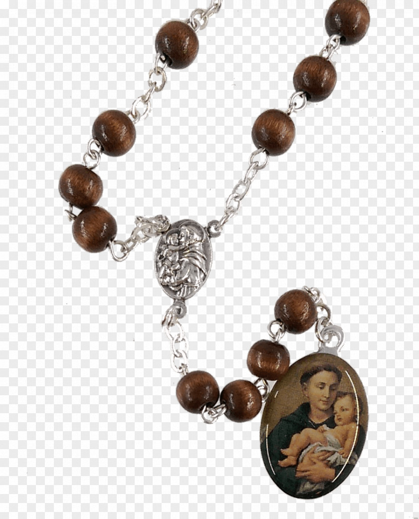 Necklace Rosary Bead Holy Card Bracelet PNG