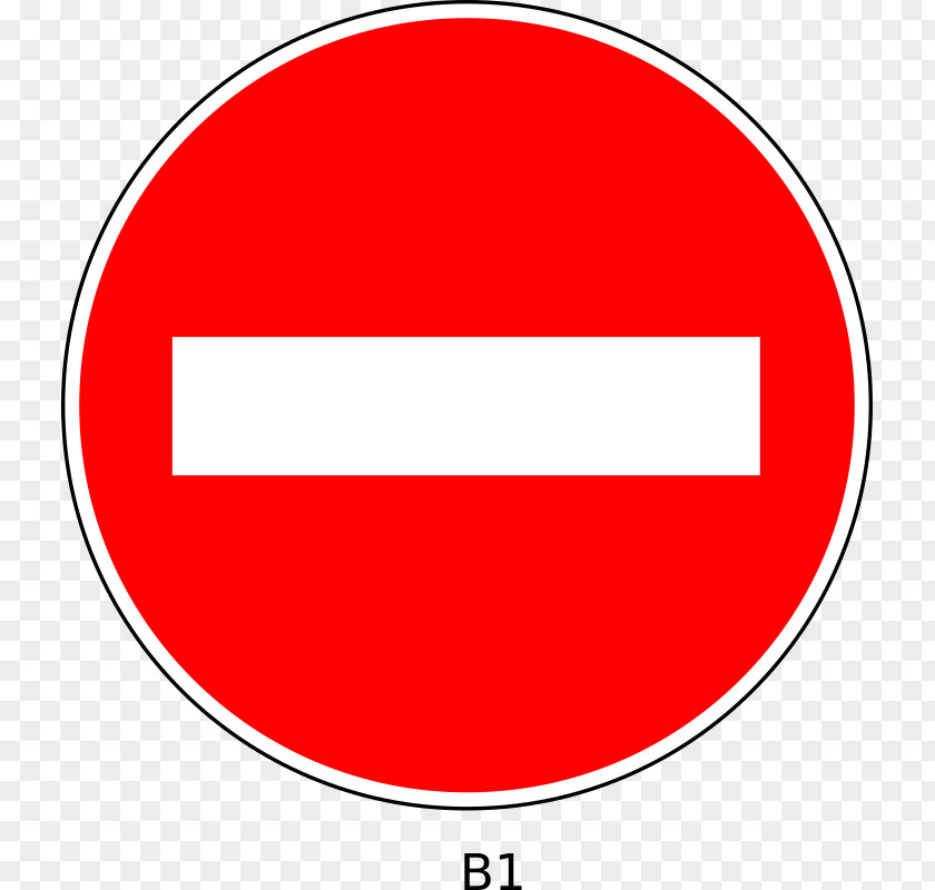 Traffic Light Prohibitory Sign PNG