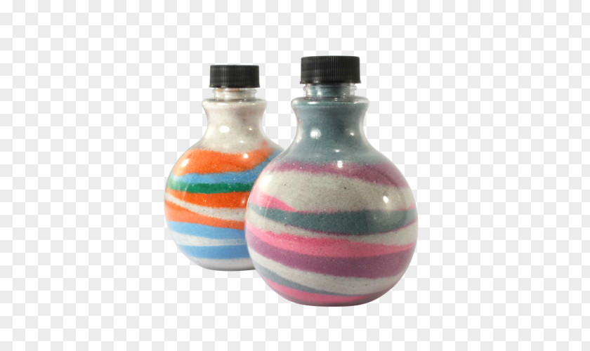 Bottle Glass Sand Art And Play PNG