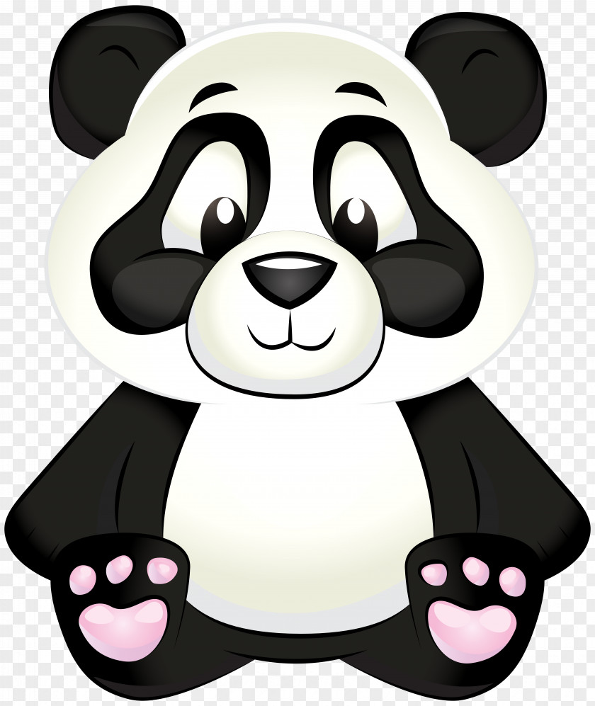 Cartoon Panda Giant Bear Clip Art PNG