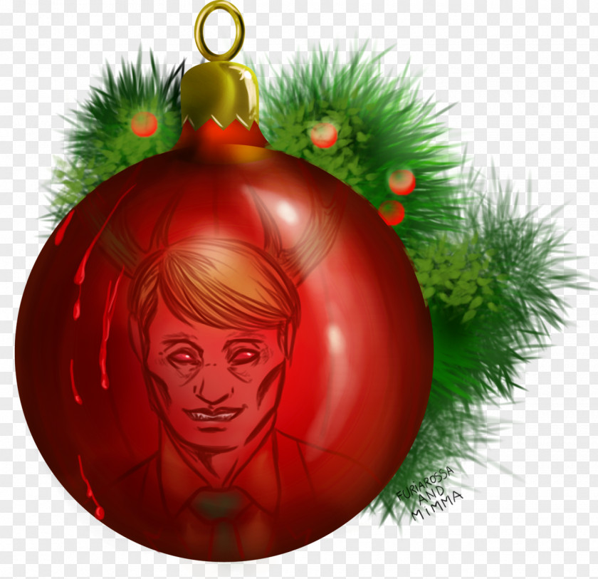 Hannibal Lecter Christmas Ornament Illustration Desktop Wallpaper Computer Day PNG