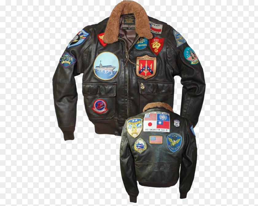 Jacket Leather G-1 Military Flight United States PNG