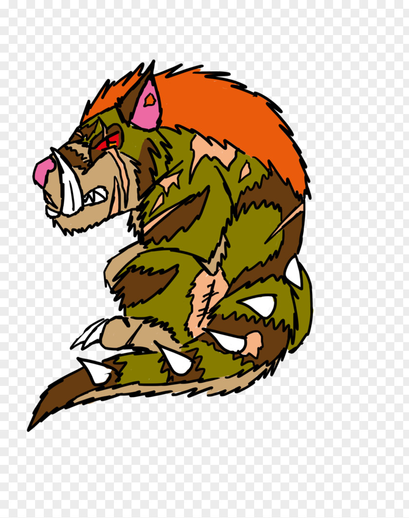 PISSED OFF Carnivora Cartoon Snout Clip Art PNG