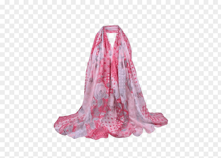 Silk Print Pink M RTV PNG