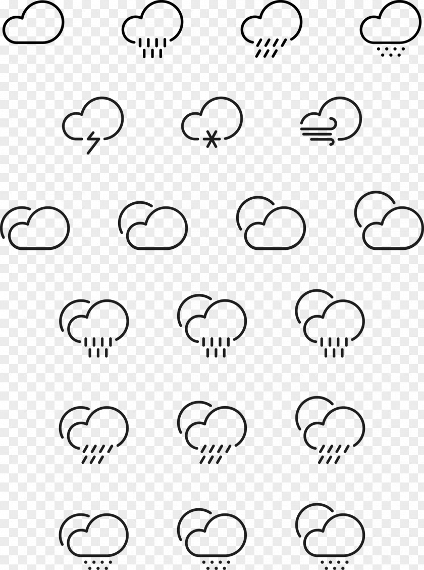 Weather Forecast Icon Design PNG