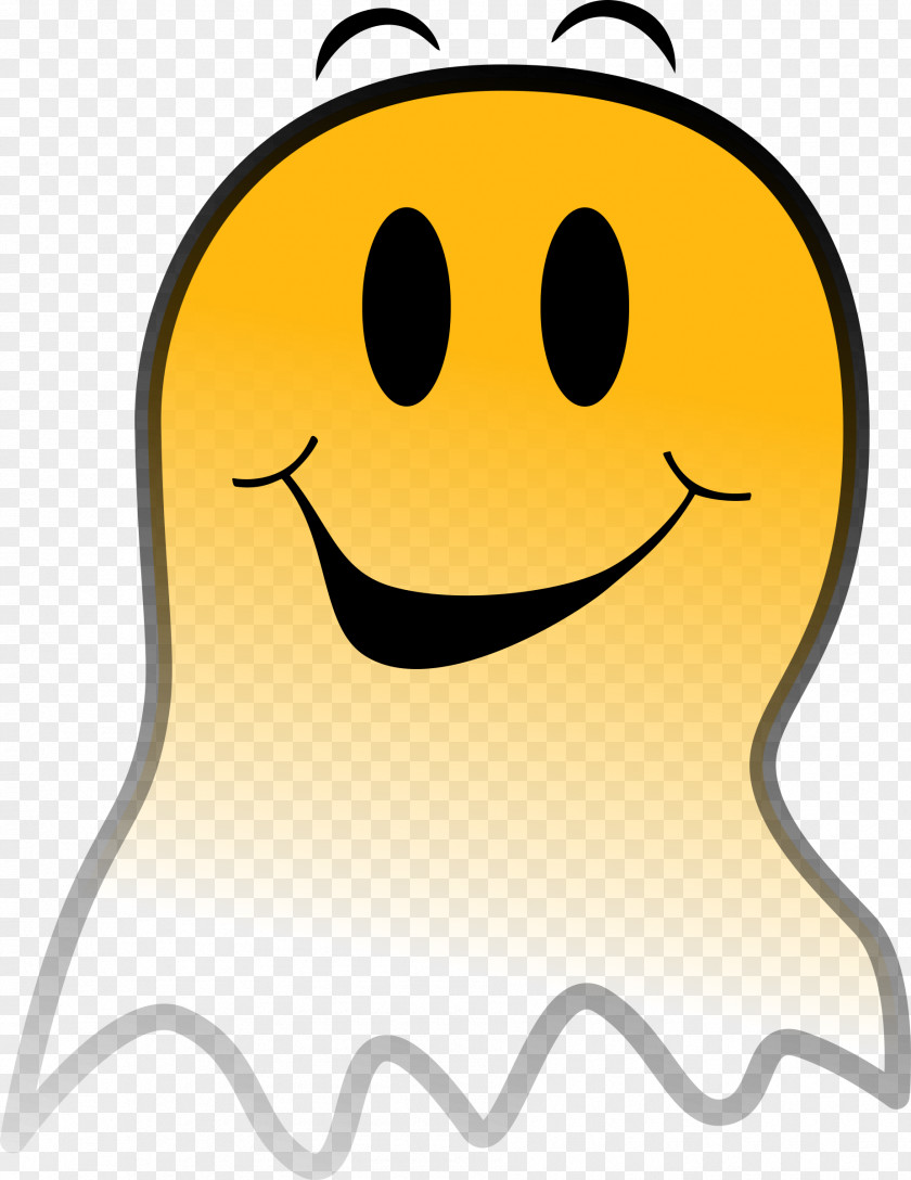 Ghost Smiley Emoticon Clip Art PNG