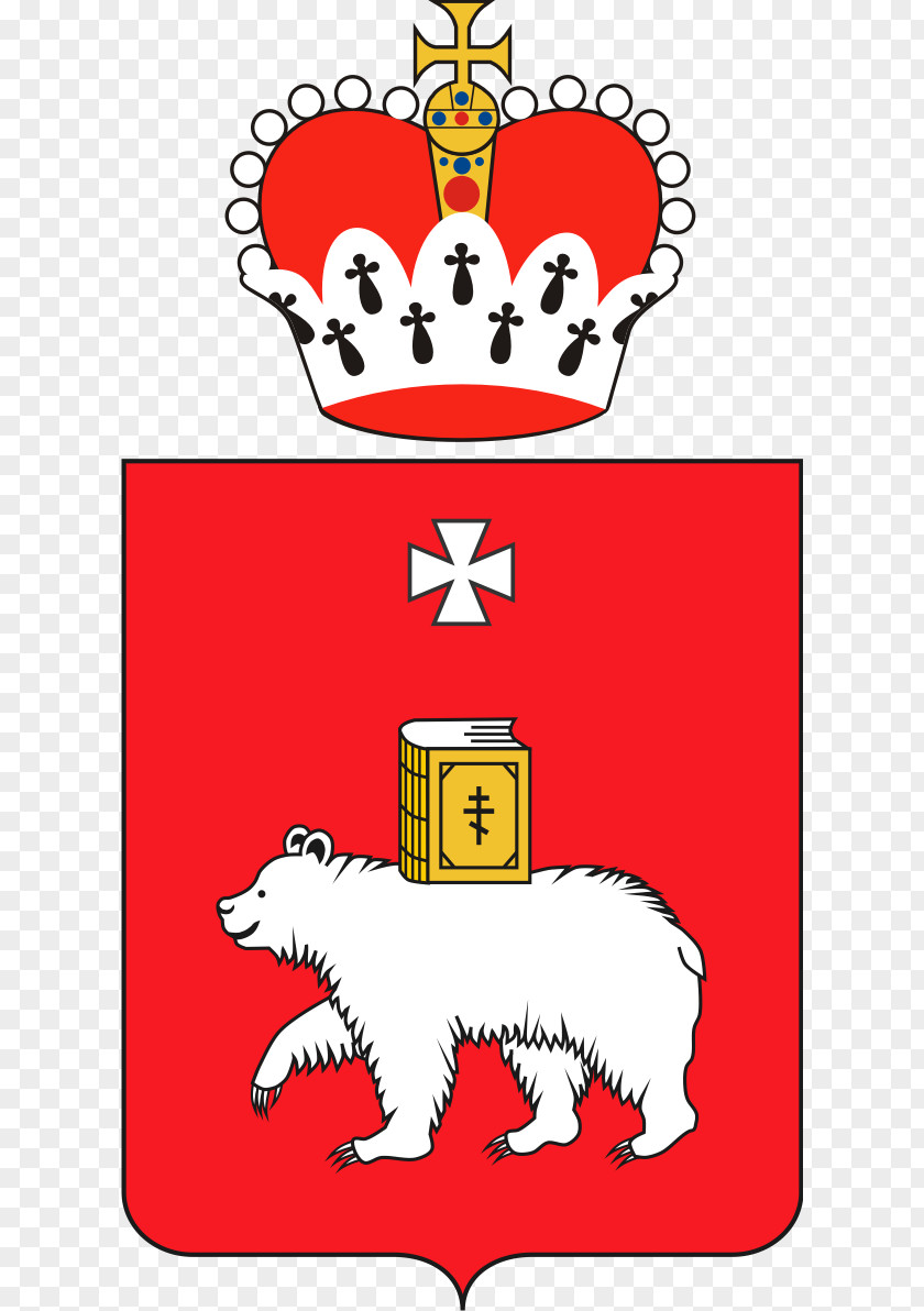 Great Perm Krais Of Russia Coat Arms PNG