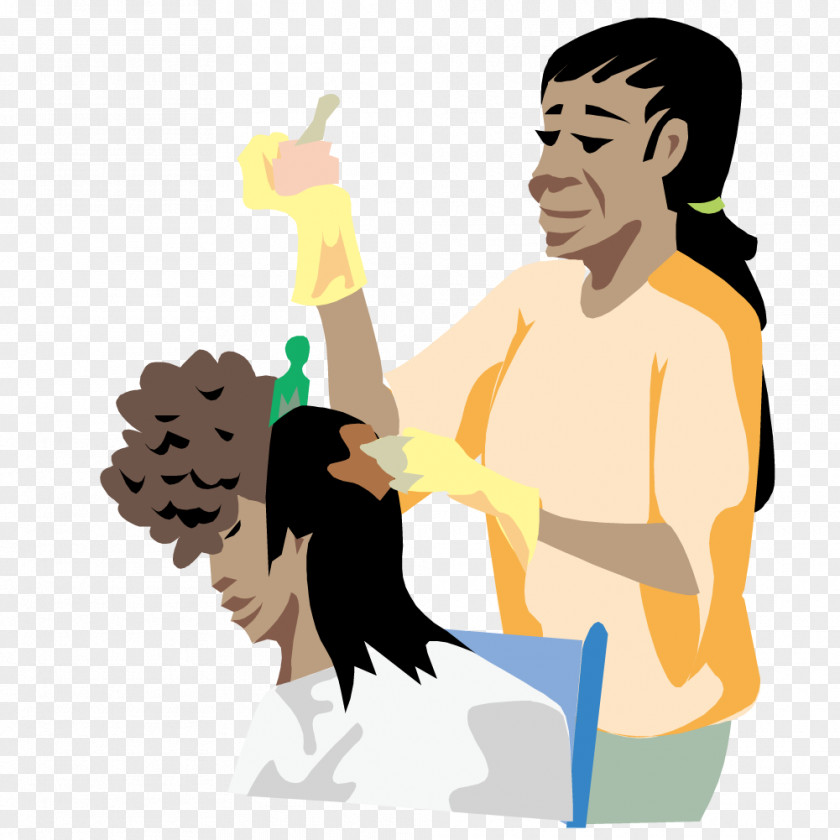 Hair Haircut For Men And Women Conversation Homo Sapiens Friendship Illustration PNG