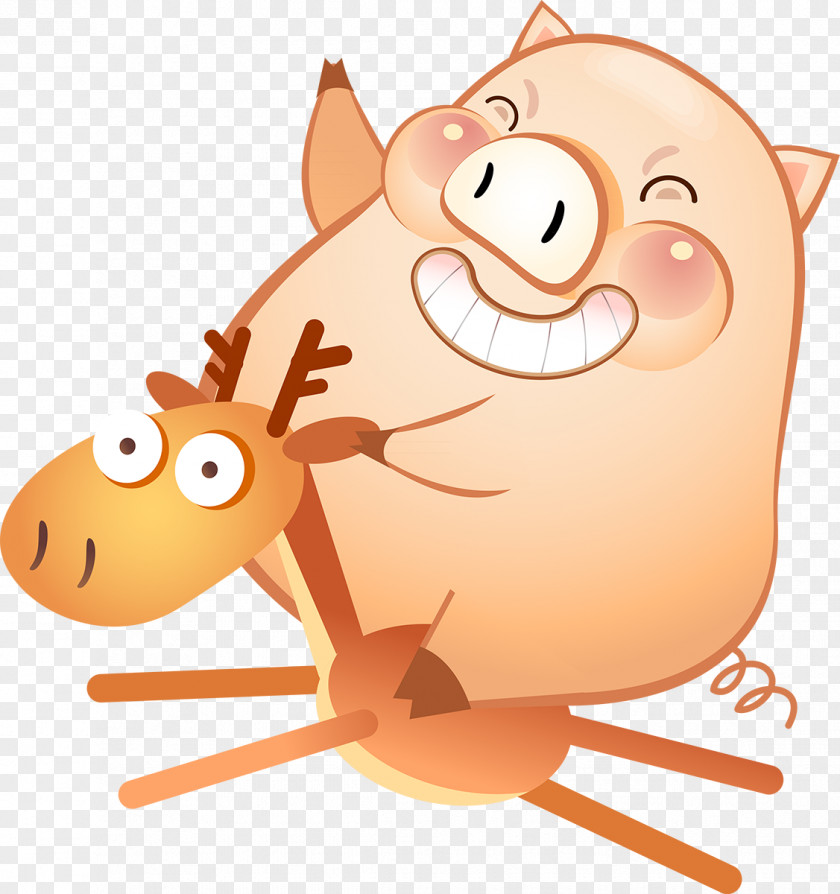 Pig Chinese Clip Art PNG