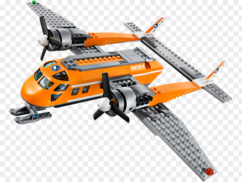Airplane Lego City Minifigure LEGO 60064 Arctic Supply Plane PNG