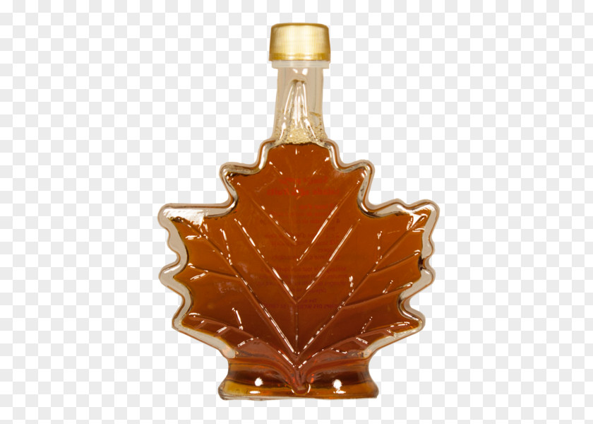 Bateau En Bouteille Maple Leaf Liqueur Syrup Produit De L'Erable St-Ferdinand B PNG