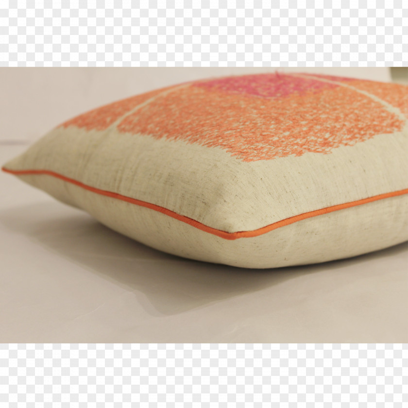 Blush Material Cushion PNG