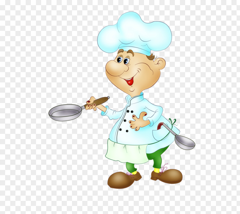 Chef Animado Crêpe Candlemas Clip Art PNG