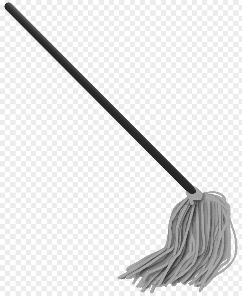 Line Drawing Mop Cleaning Tool Vacuum Cleaner Clip Art PNG