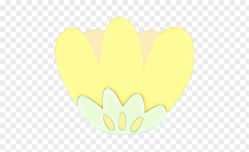 Love Plant Yellow Heart Petal Hand PNG