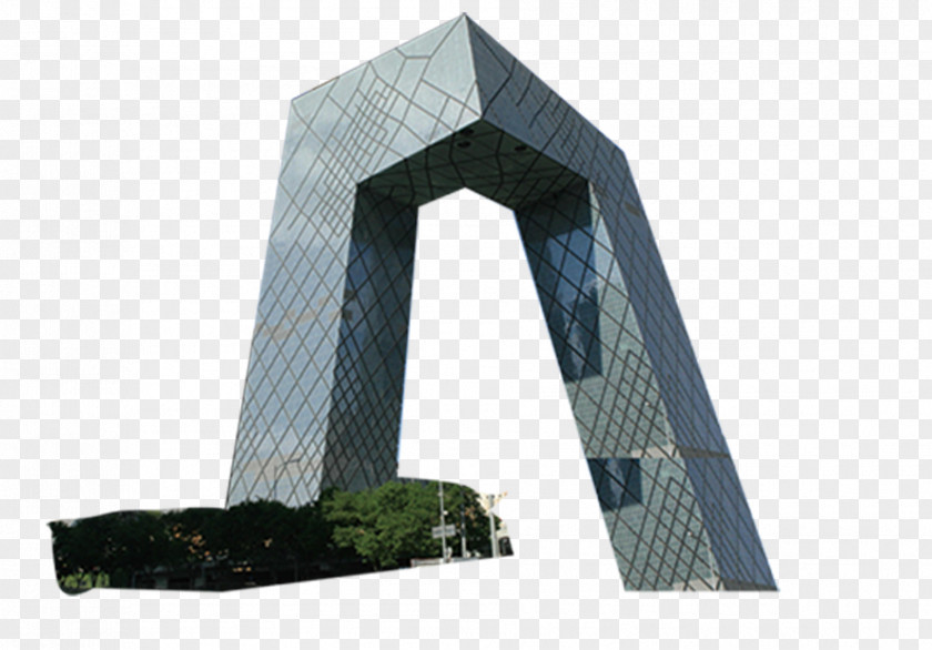 CCTV Building Headquarters China Central Television PNG