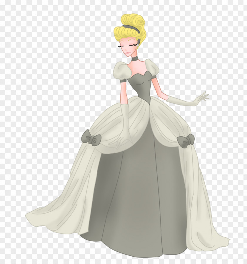 Dress Gown Costume Design Wedding Character PNG