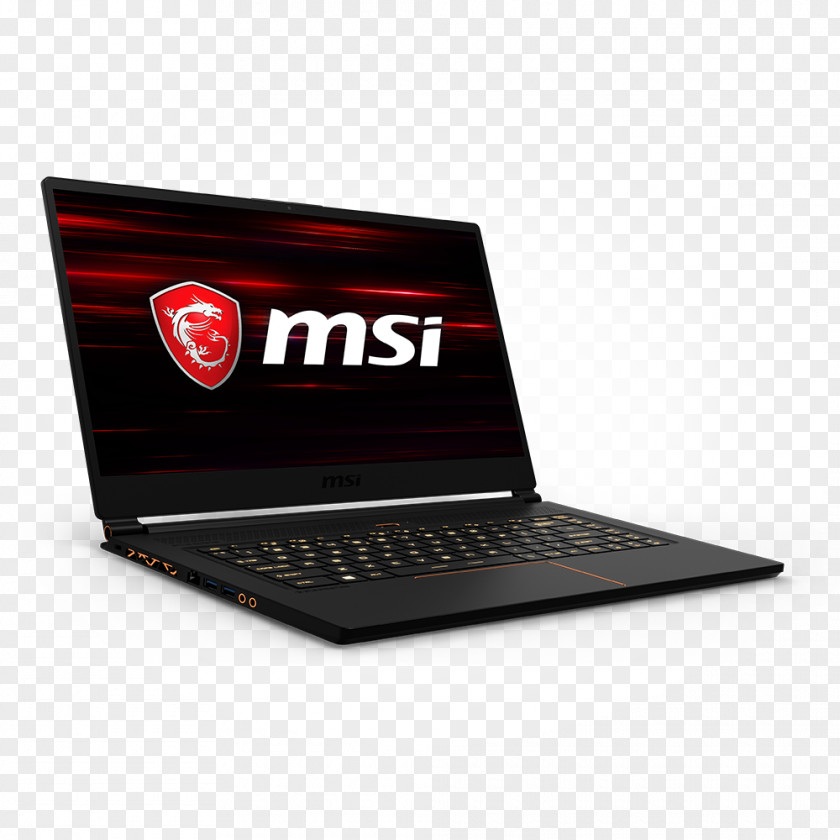 Laptop Netbook MSI GS65 Stealth THIN-050 15.6 Inch Intel Core I7-8750H 2.2GHz/ 16GB D Micro-Star International GS63 Pro PNG