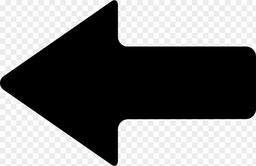 Left Arrow Monochrome Black And White Angle PNG