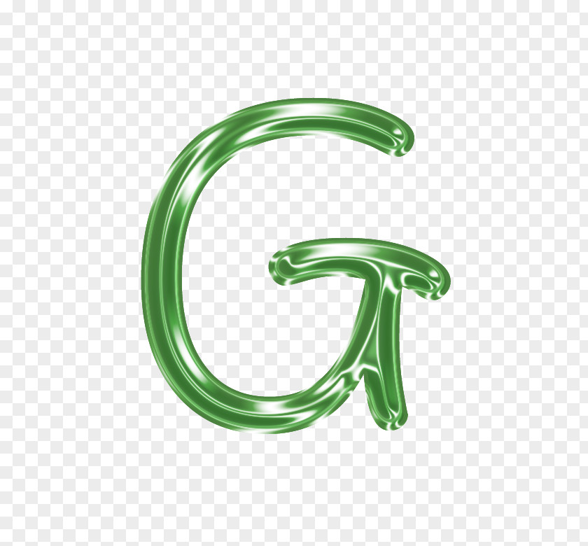 Letter G Christmas Font PNG