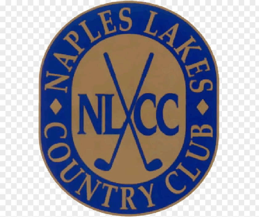 Napoli Logo Emblem Victor Valley College Cobalt Blue Badge Naples Lakes Country Club PNG