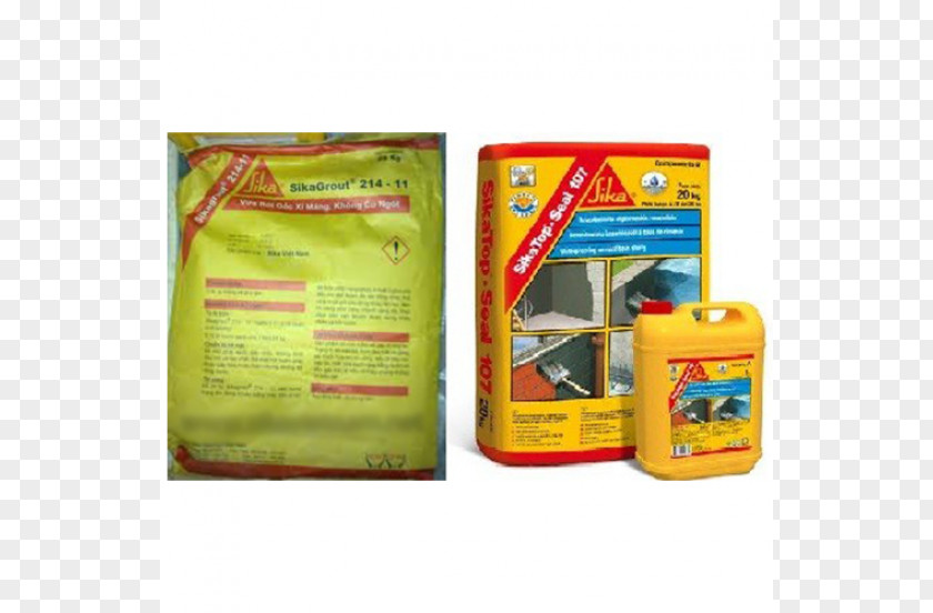 Sika AG Concrete Waterproofing Mortar Cement PNG