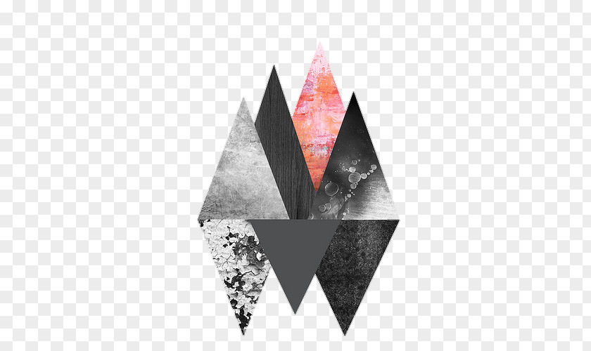 Triangle Geometry Shape Abstract Art PNG