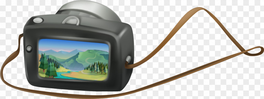 Black Digital Camera Video PNG