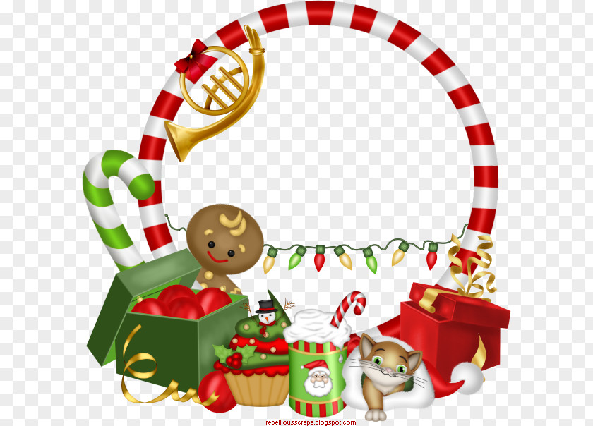 Christmas Picture Frames PNG