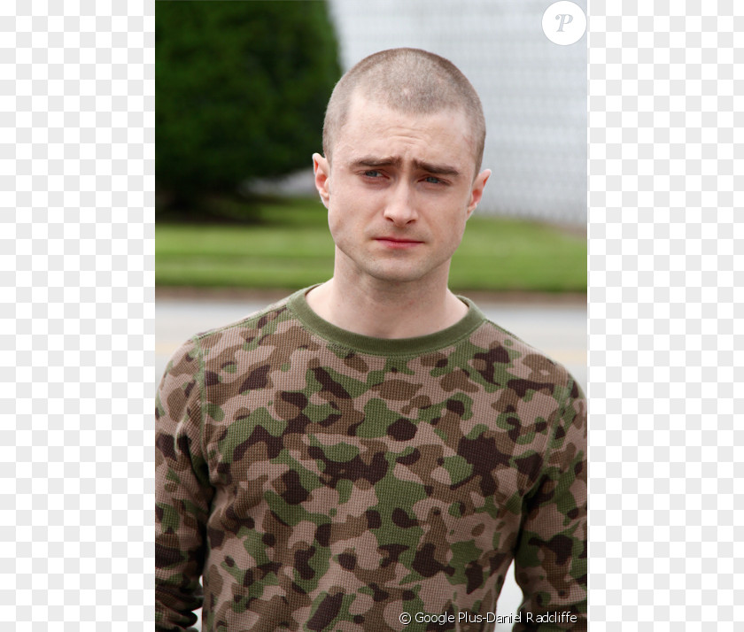 Daniel Radcliffe Imperium Nate Foster Head Shaving PNG
