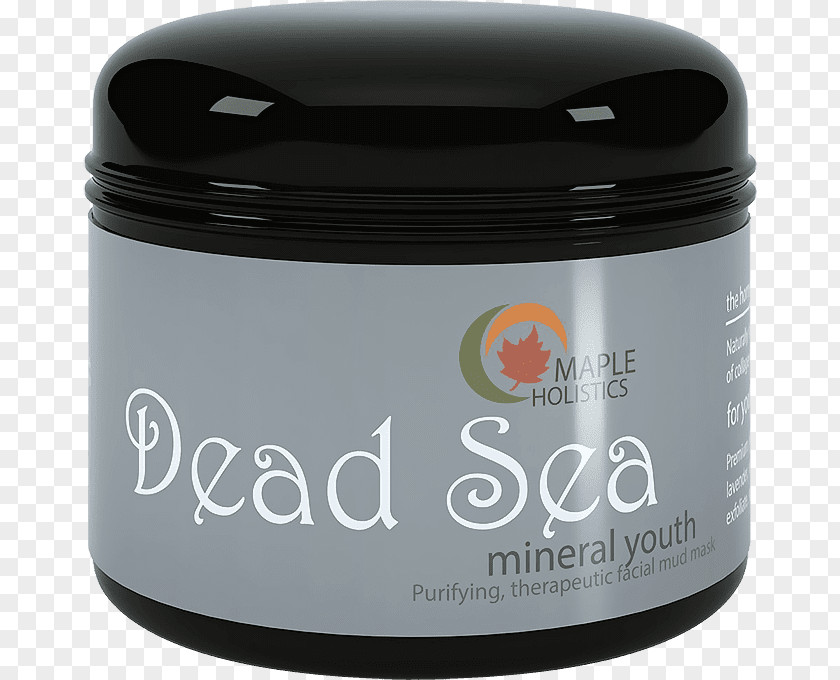 Dead Sea Mud Cleanser Cream Skin Care Facial Cosmetics PNG
