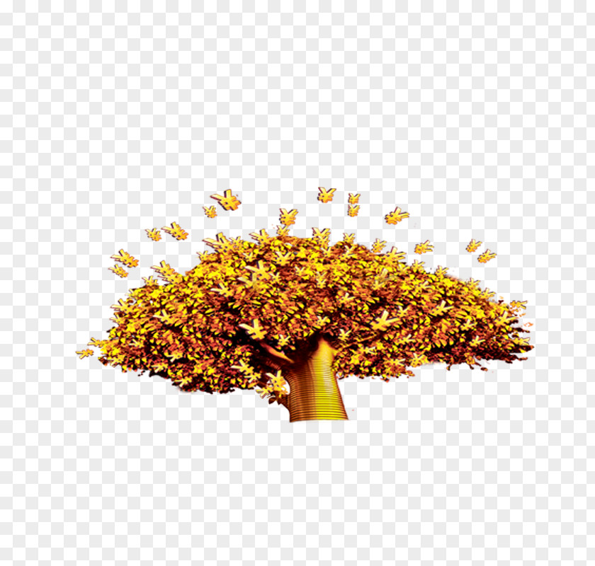 Golden Tree Download Computer File PNG