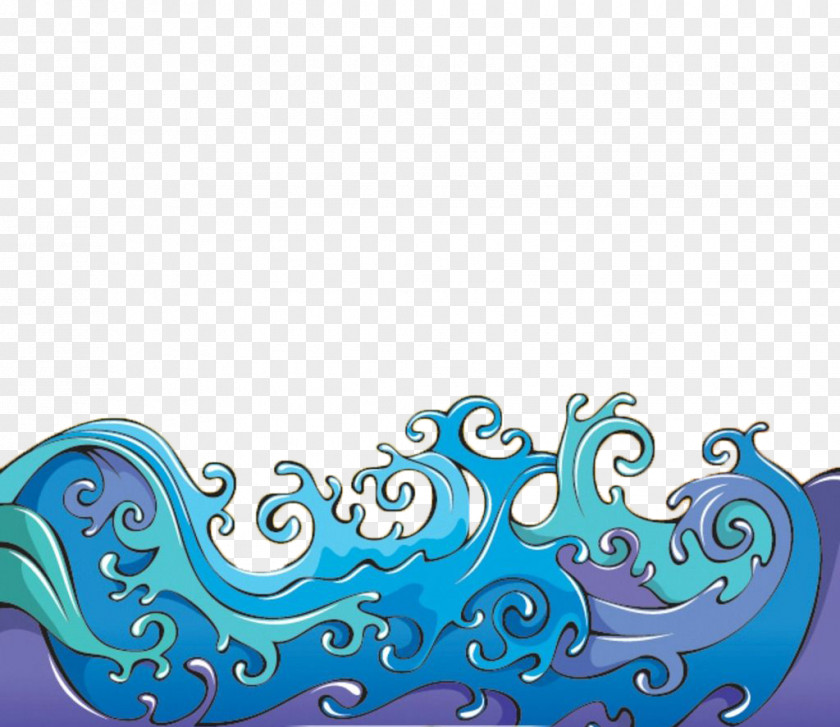 Storms Wind Wave Drawing PNG