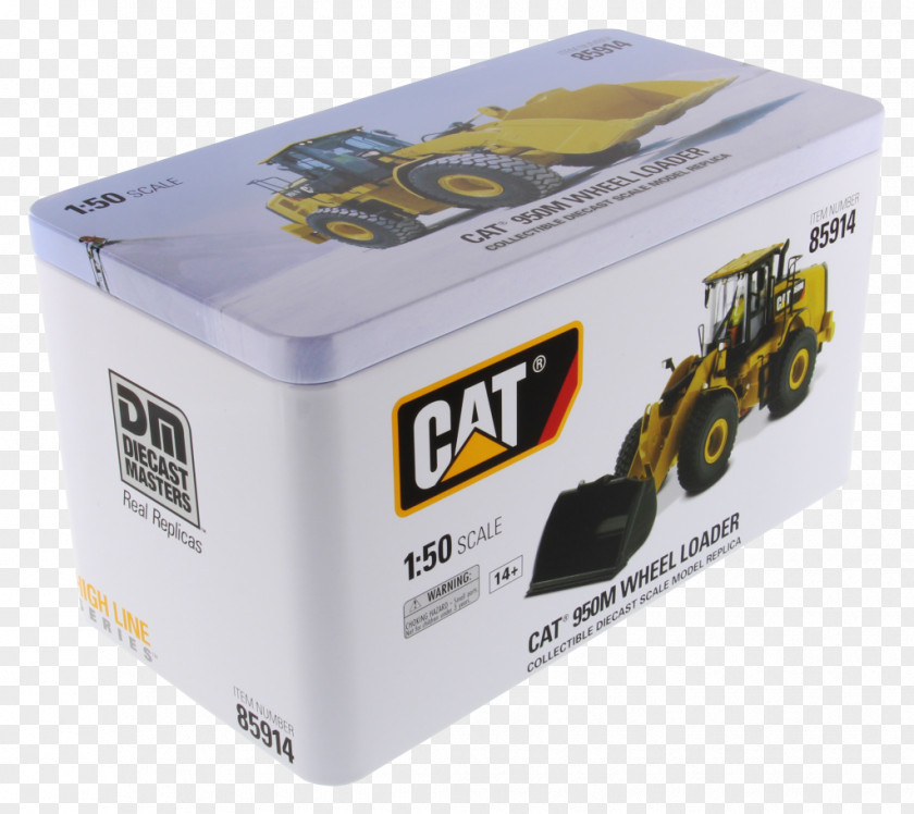 Tractor Caterpillar Inc. Die-cast Toy Continuous Track D8 1:50 Scale PNG