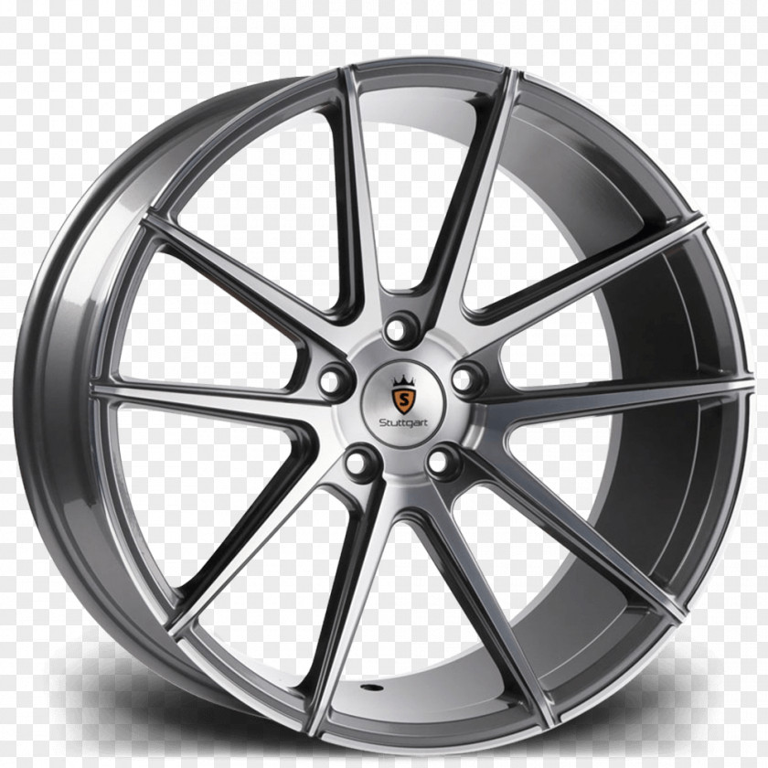 Alloy Wheel Gunmetal Bronze PNG