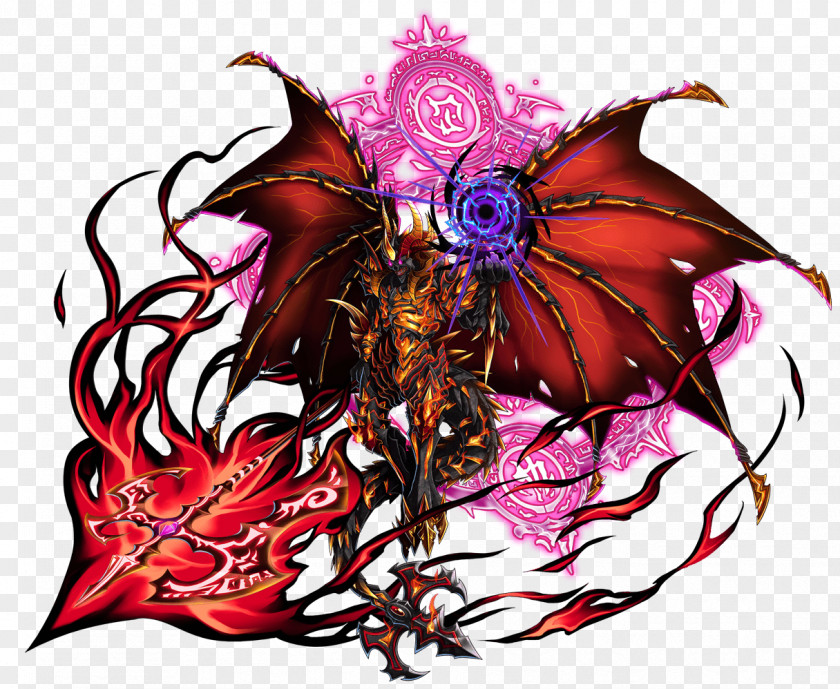 Demon Brave Frontier Video Game Art PNG