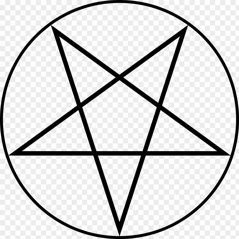 Pentagram Cross Of Saint Peter Satanism Pentacle Baphomet PNG