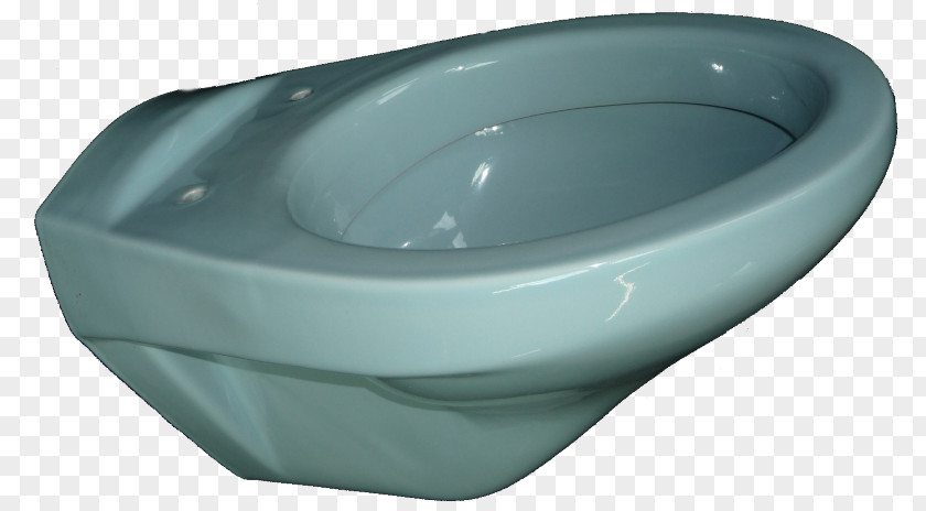 WC Stand Flush Toilet Sink Azure Ceramic PNG