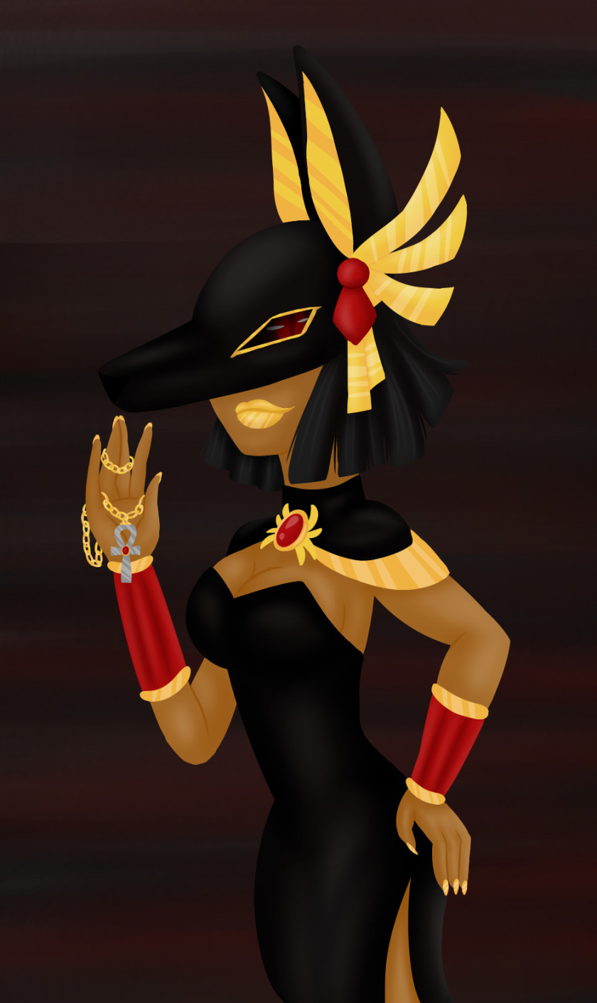 Anubis DeviantArt Drawing PNG