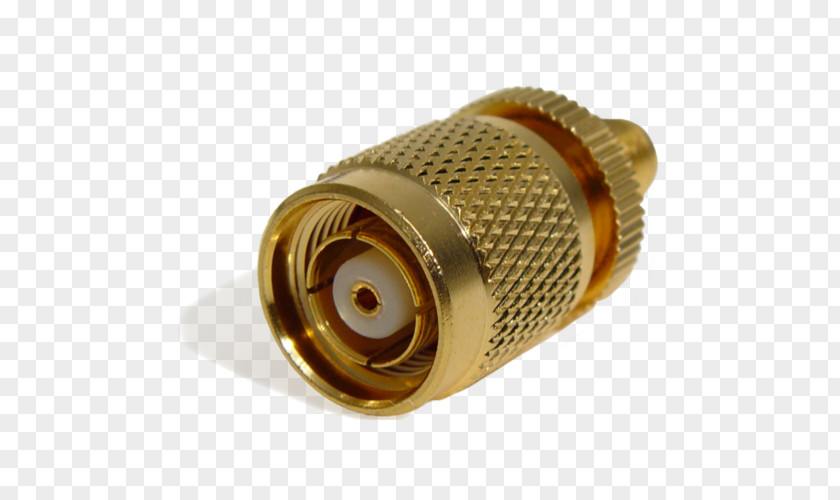 Brass TNC Connector SMA Electrical 01504 PNG