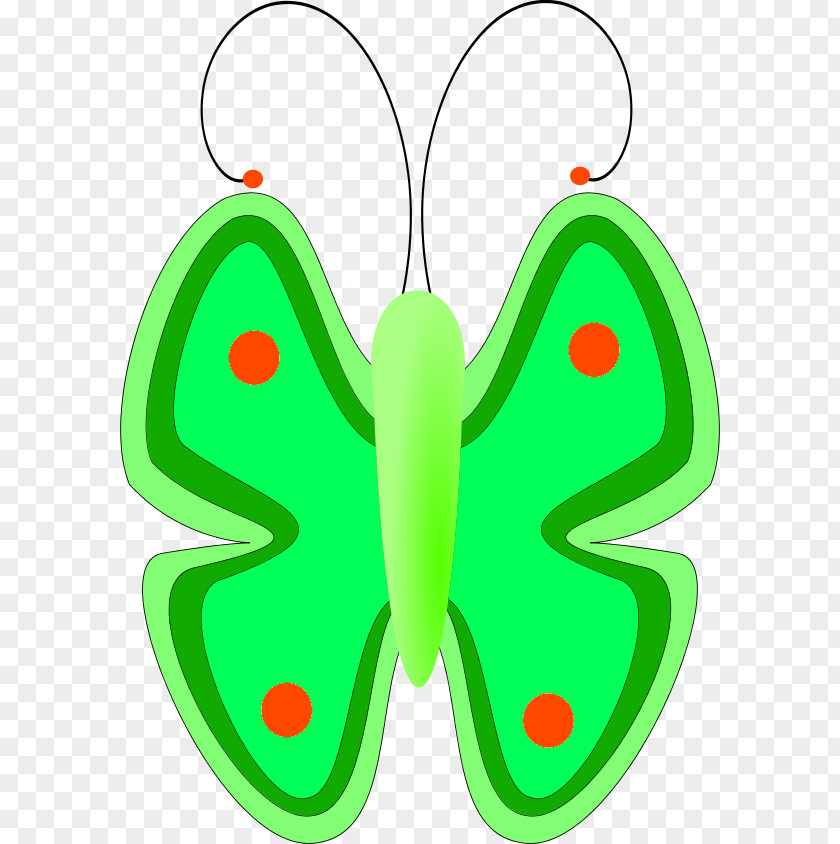 Butterfly Brush-footed Butterflies Clip Art Insect Image PNG