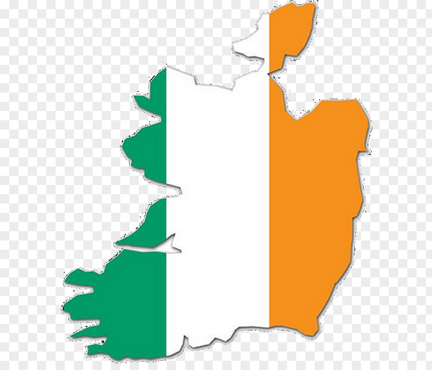 Flag Of Ireland Map Tolley's Taxation In The Republic PNG