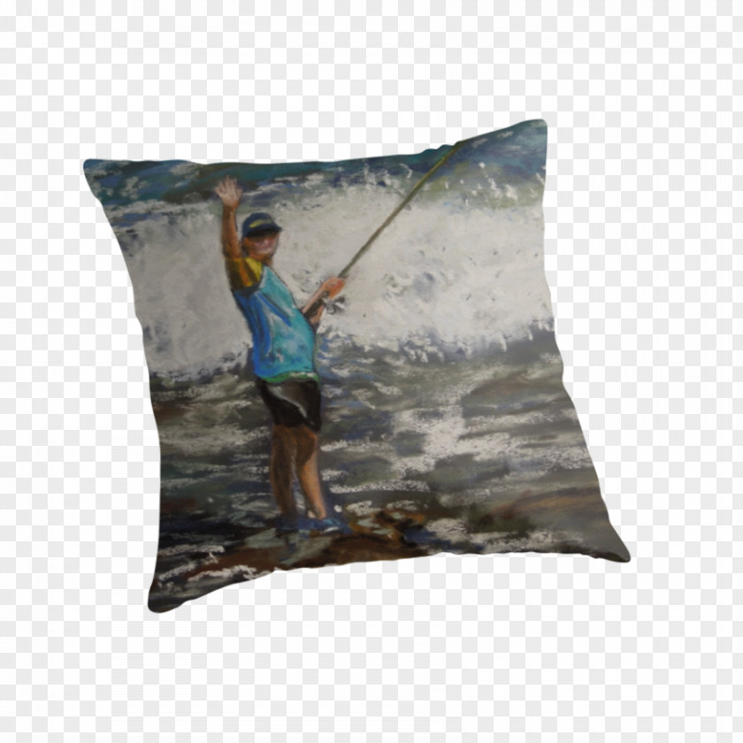 Gone Fishing Throw Pillows Cushion PNG
