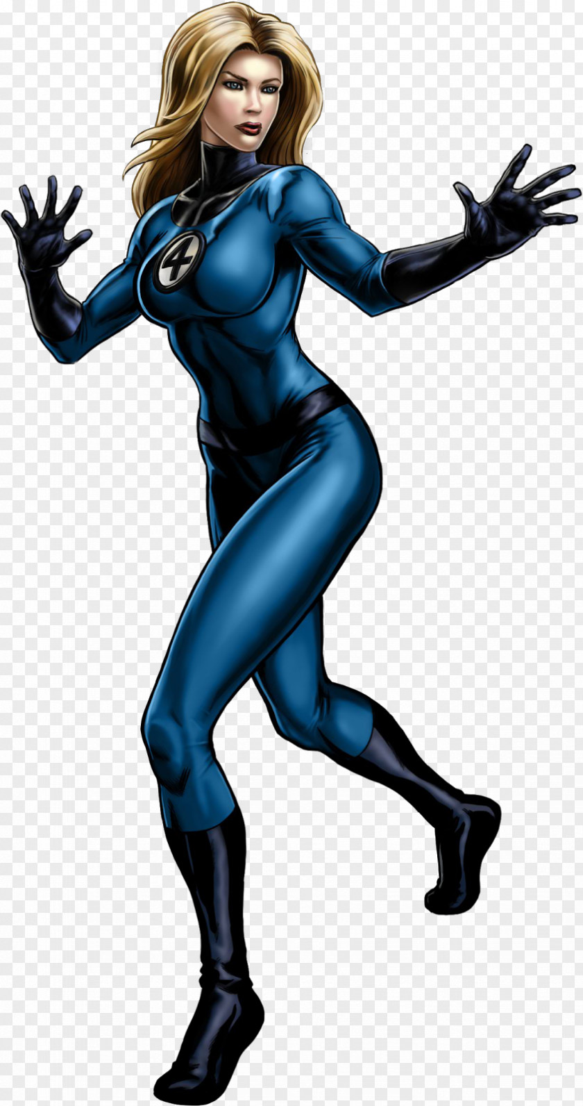 Invisible Woman Fantastic Four Human Torch Thing Marvel: Avengers Alliance PNG