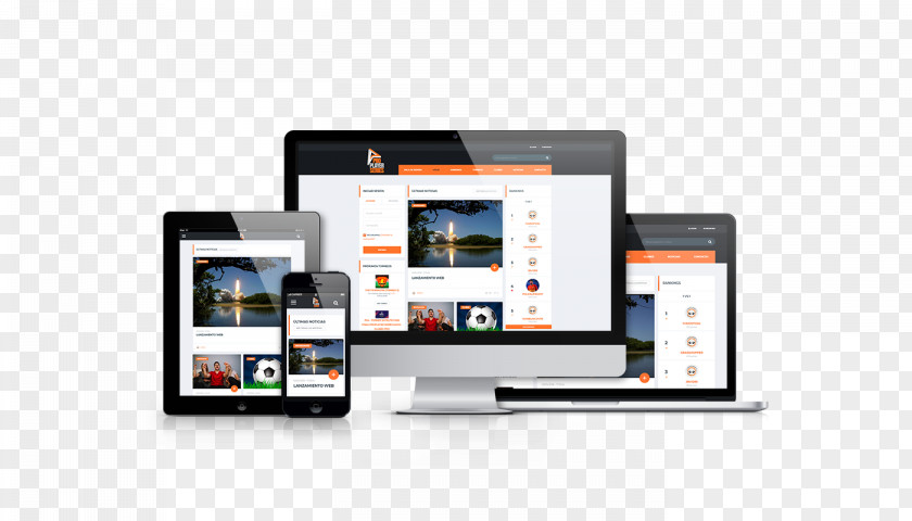 Web Design Responsive Development Digital Marketing Page PNG