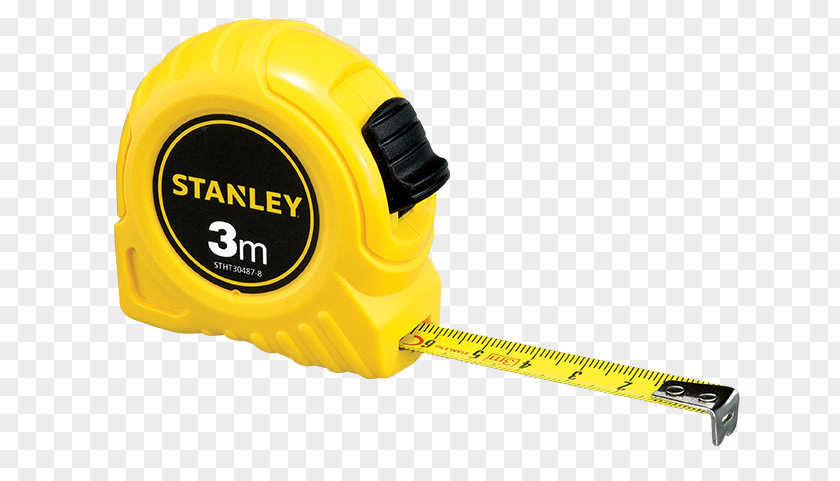 Antirustresistant Tape Measures Stanley Hand Tools Black & Decker PNG