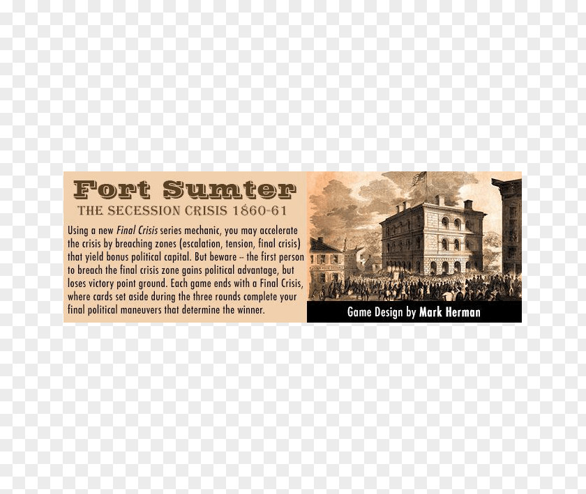 Herman TÃ¸mmeraas Fort Sumter Charleston Harbor Brand Rectangle Font PNG
