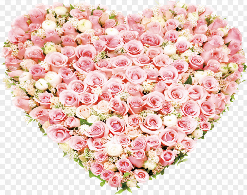 Rose Heart-shaped Flowers Garden Roses Beach Heart Flower PNG