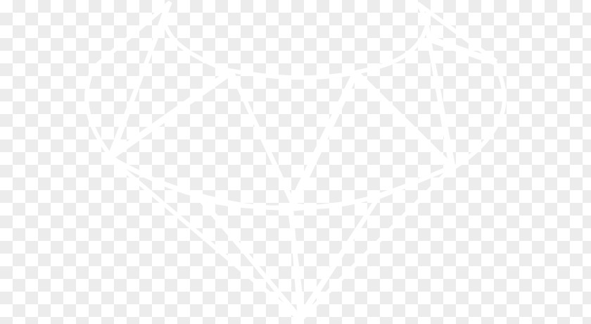 Diamond Outline White Symmetry Pattern PNG