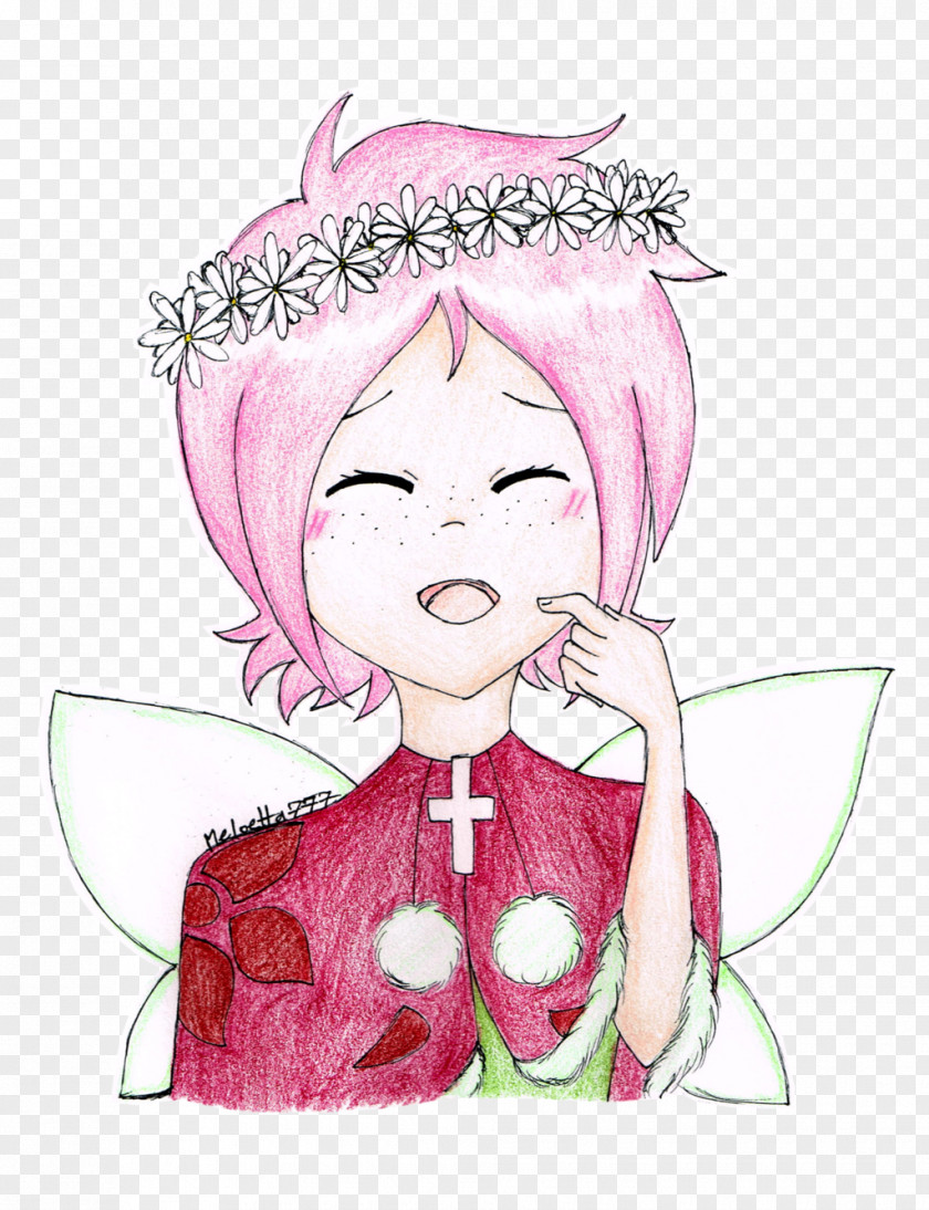 Ear Fairy Pink M Cartoon PNG
